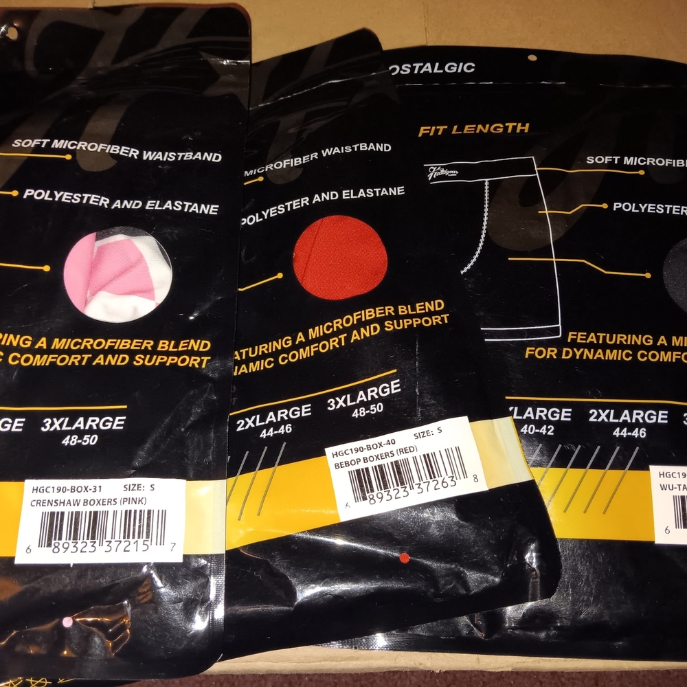 3 Size Small Pack Men’s Graphic Boxer Briefs - Picture 2 of 2